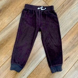 Carter’s fleece brown pants in size 2t